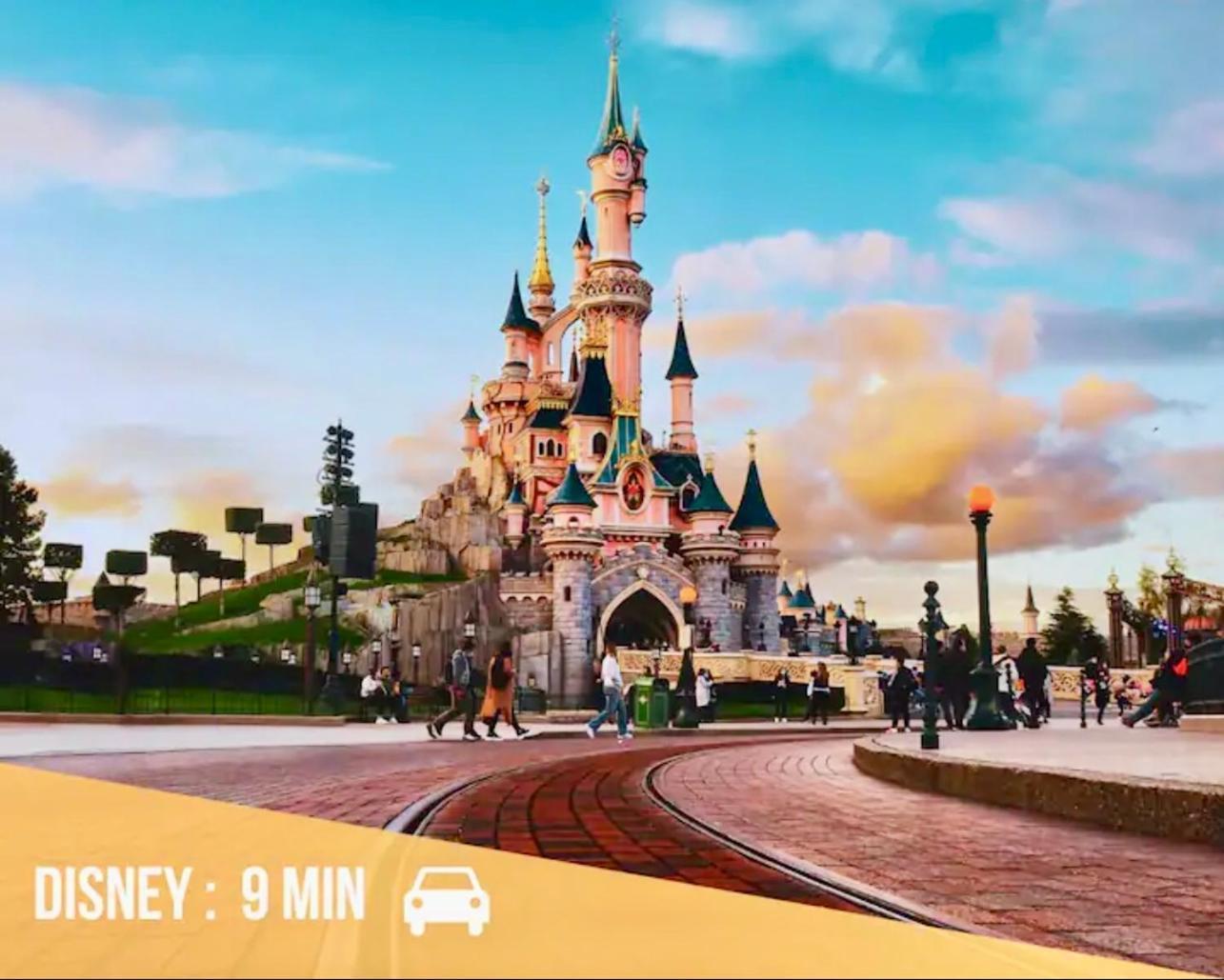 Studio 2 Adultes 2 Enfants Parcs Disneyland Paris 蒙泰夫兰 外观 照片